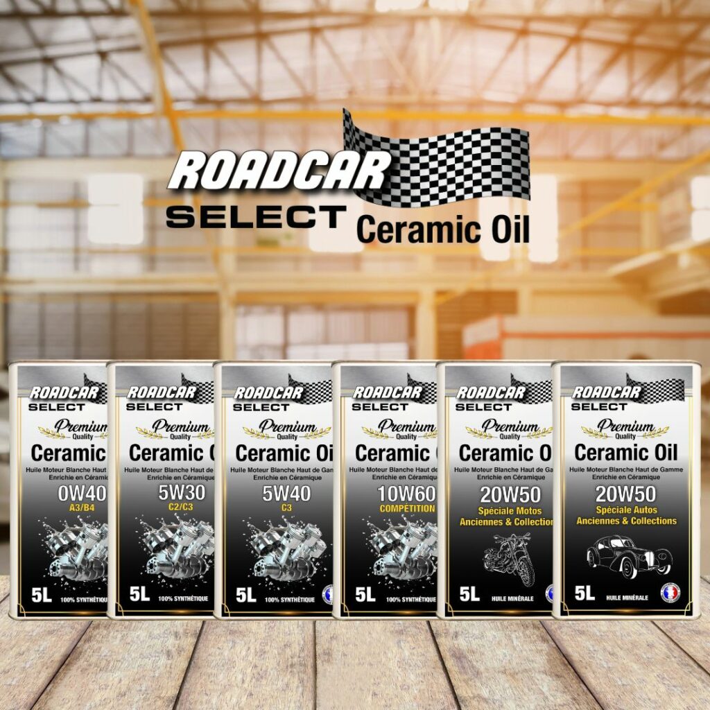 huile moteur 20w50 sf/cd ceramic oil autos 5l roadcar select