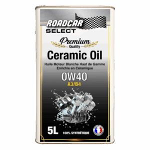 huile moteur 0w40 a3/b4 ceramic oil 5l – roadcar select