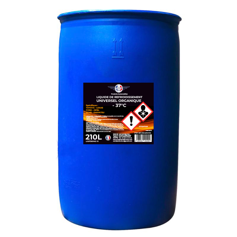 liquide de refroidissement hdi universel 37°c 210l (copie) liquide de refroidissement universel -37c 210l