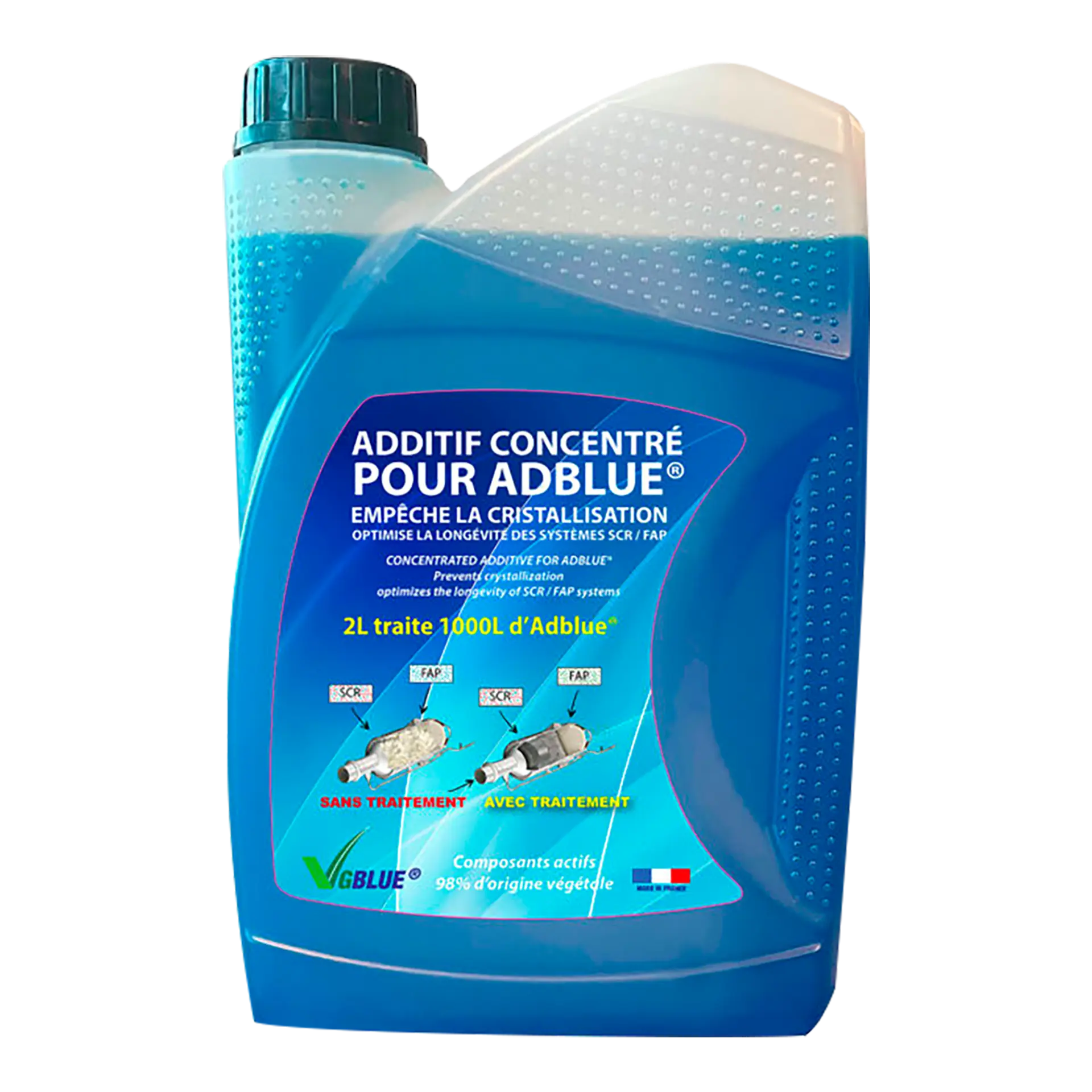 VGBlue Additif pour AdBlue anti cristallisation SCR