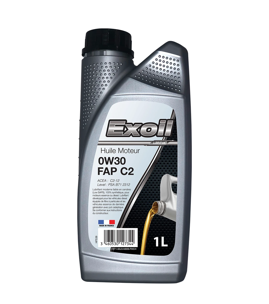 Exoil 0W30 C2 – Huile Moteur