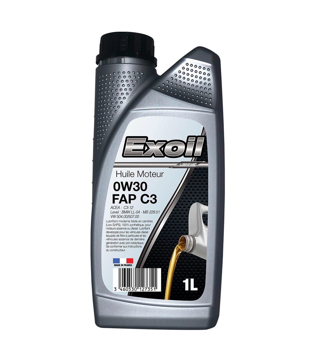 Exoil 0W30 C3 – Huile Moteur