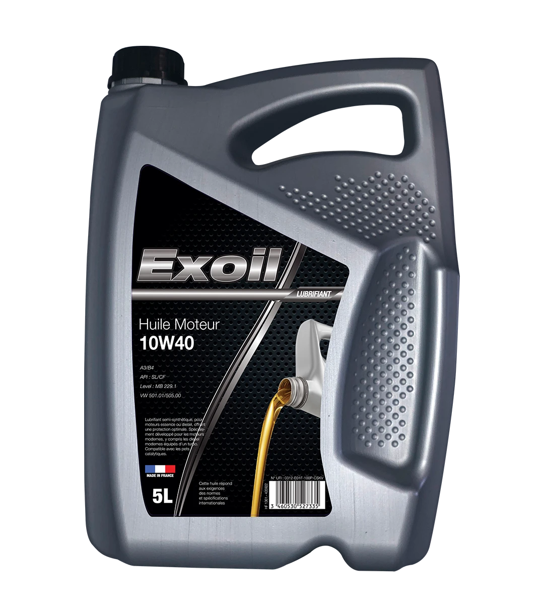 Exoil 10W40 – Huile Moteur – Image 3