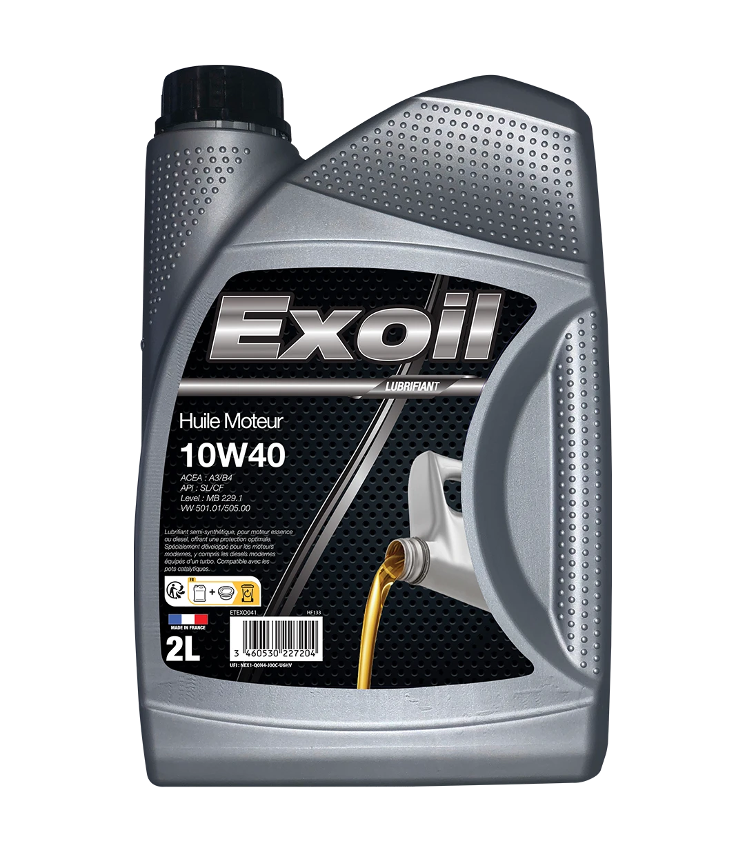 Exoil 10W40 – Huile Moteur – Image 2