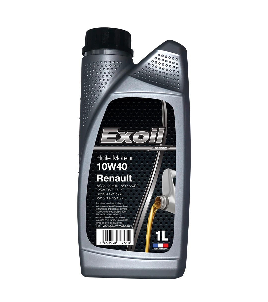 Exoil 10W40 RN – Huile Moteur