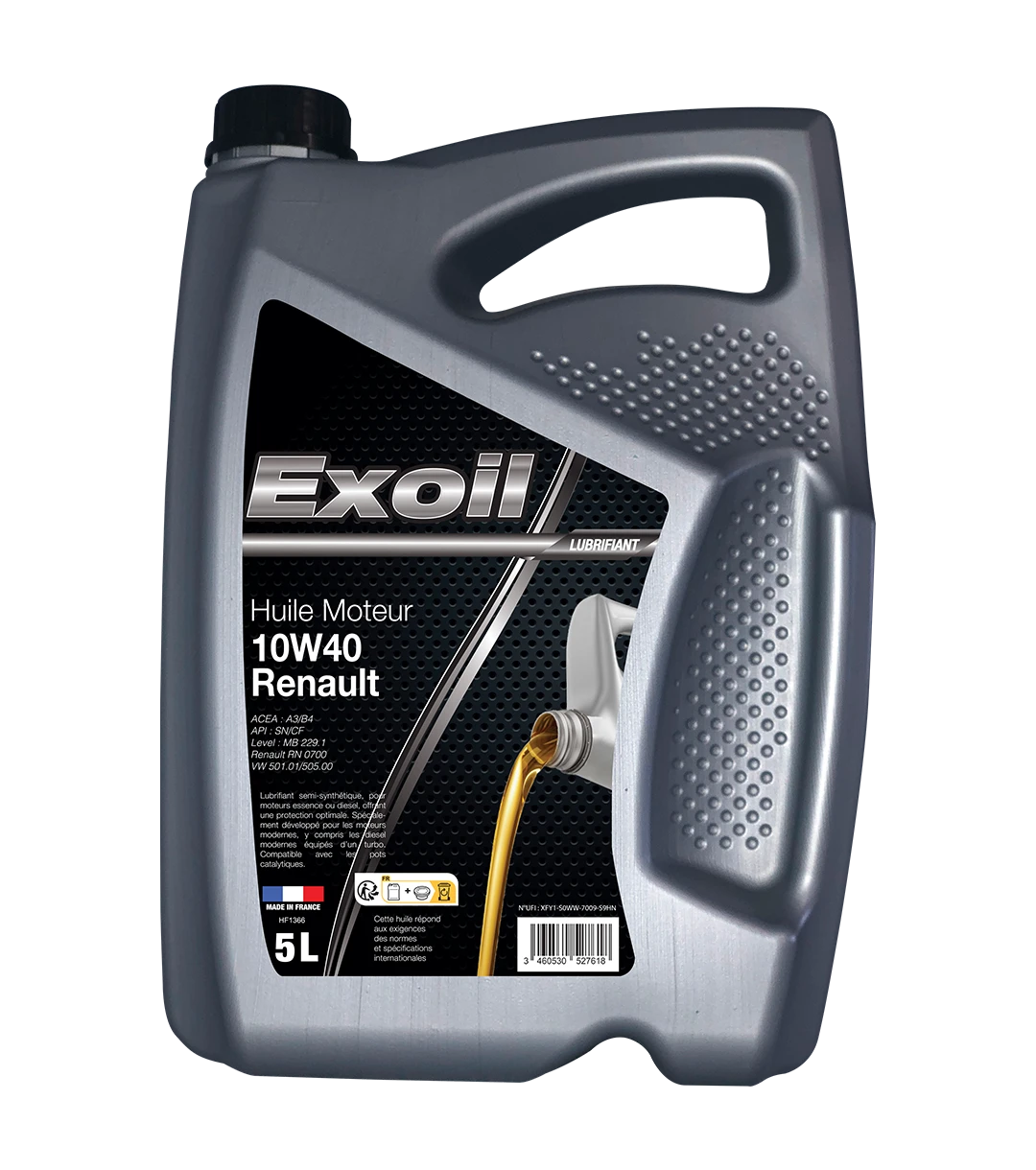 Exoil 10W40 RN – Huile Moteur – Image 2