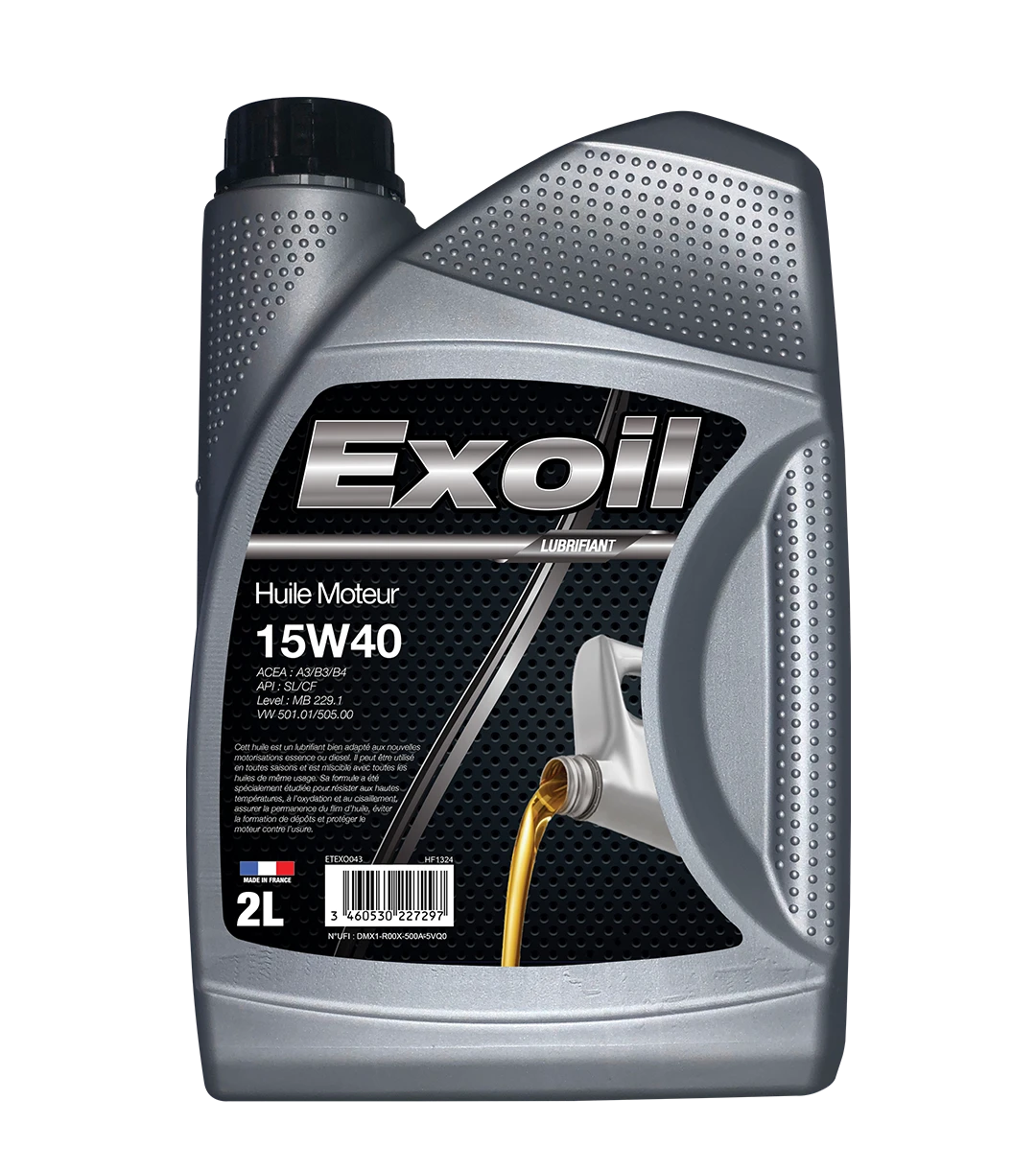 Exoil 15W40 – Huile Moteur – Image 2