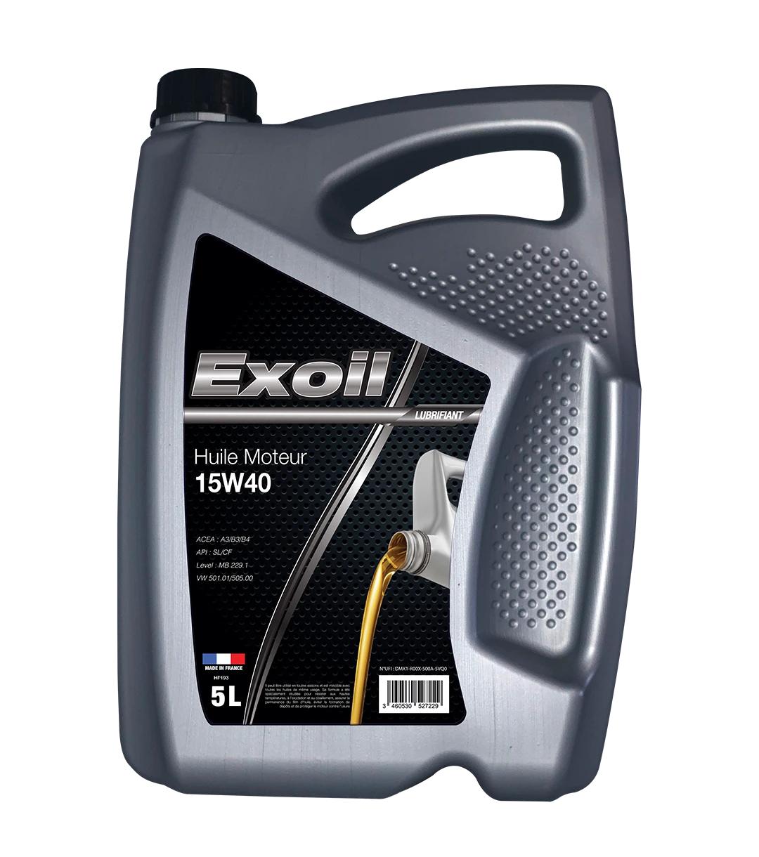 Exoil 15W40 – Huile Moteur – Image 3