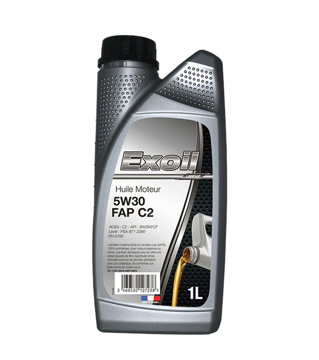 Exoil 5W30 C2 PSA – Huile Moteur