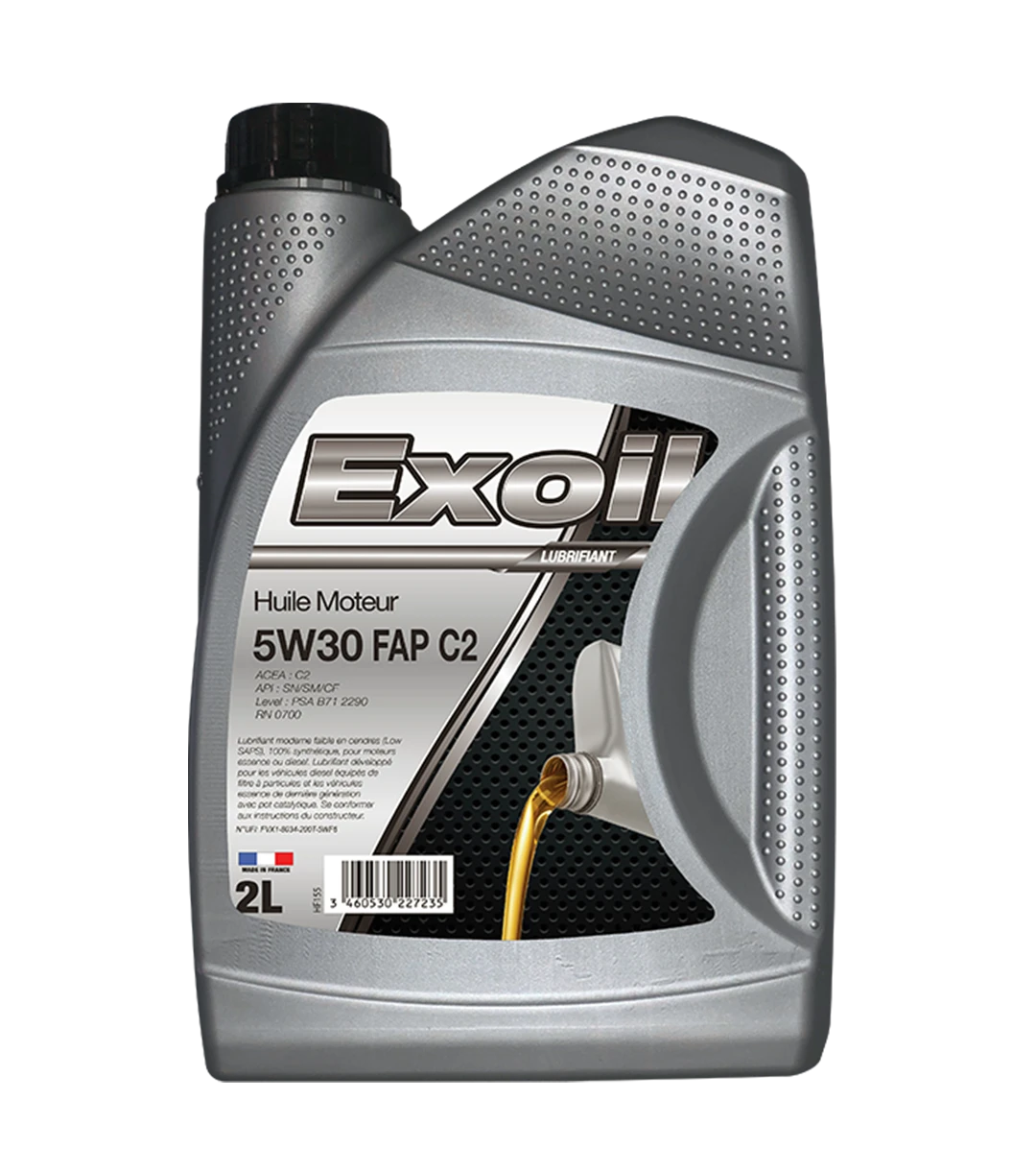 Exoil 5W30 C2 PSA – Huile Moteur – Image 2