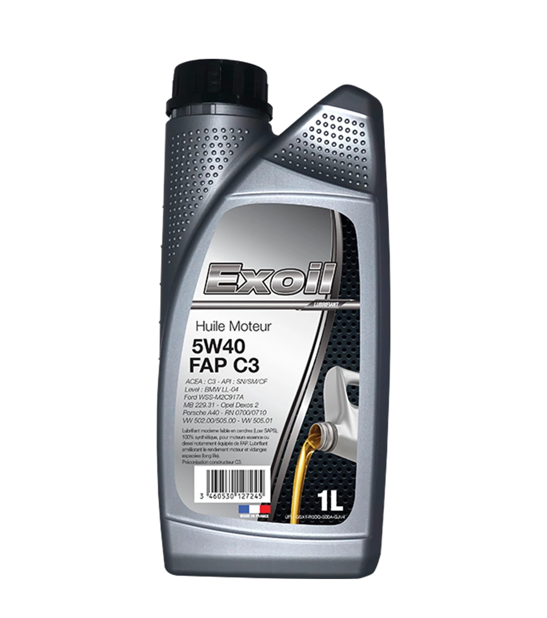 Exoil 5W40 C3 – Huile Moteur