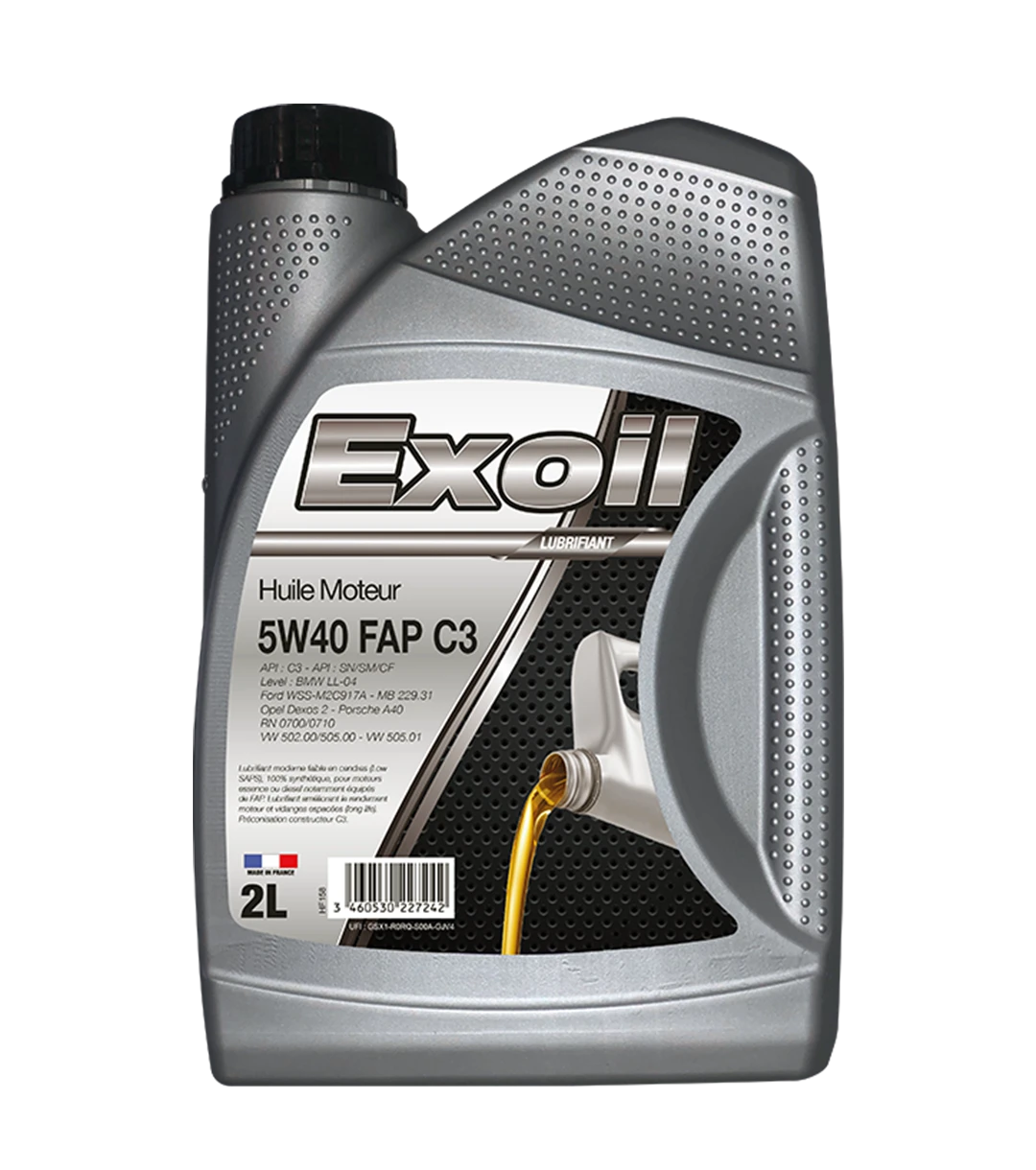 Exoil 5W40 C3 – Huile Moteur – Image 2