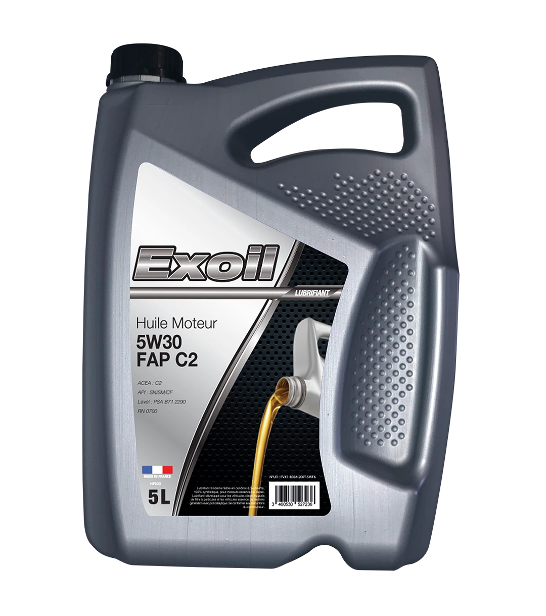 Exoil 5W30 C2 PSA – Huile Moteur – Image 3