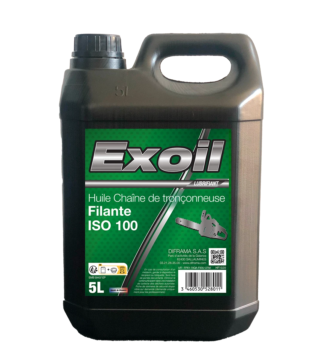 Exoil VG100 Huile Chaine Tronconneuse